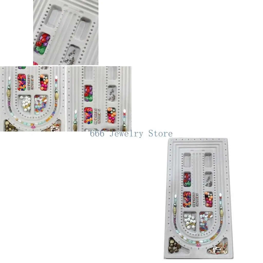 

F2TD Дизайнерская доска из бисера Флокированная доска из бисера для создания браслетов, ожерелий, ювелирных изделий