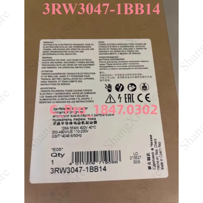 1PC Brand New 3RW3047-1BB14 3RW30471BB14 Soft Starter Fast Delivery