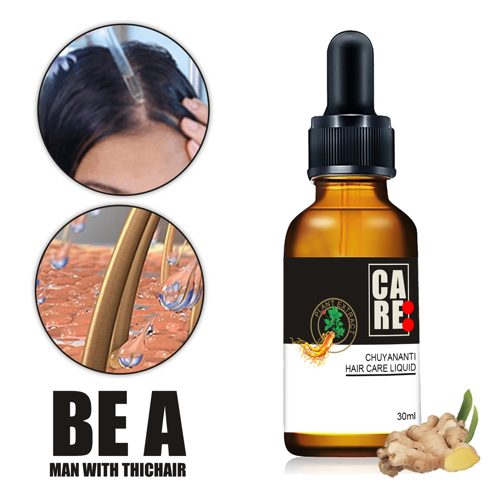 Polygonum Multiflorum Scalp Care Essential Oil Moisturizing Hair Oil Non Greasy Fast Absorbing Hair Treatment Repair Nourishme