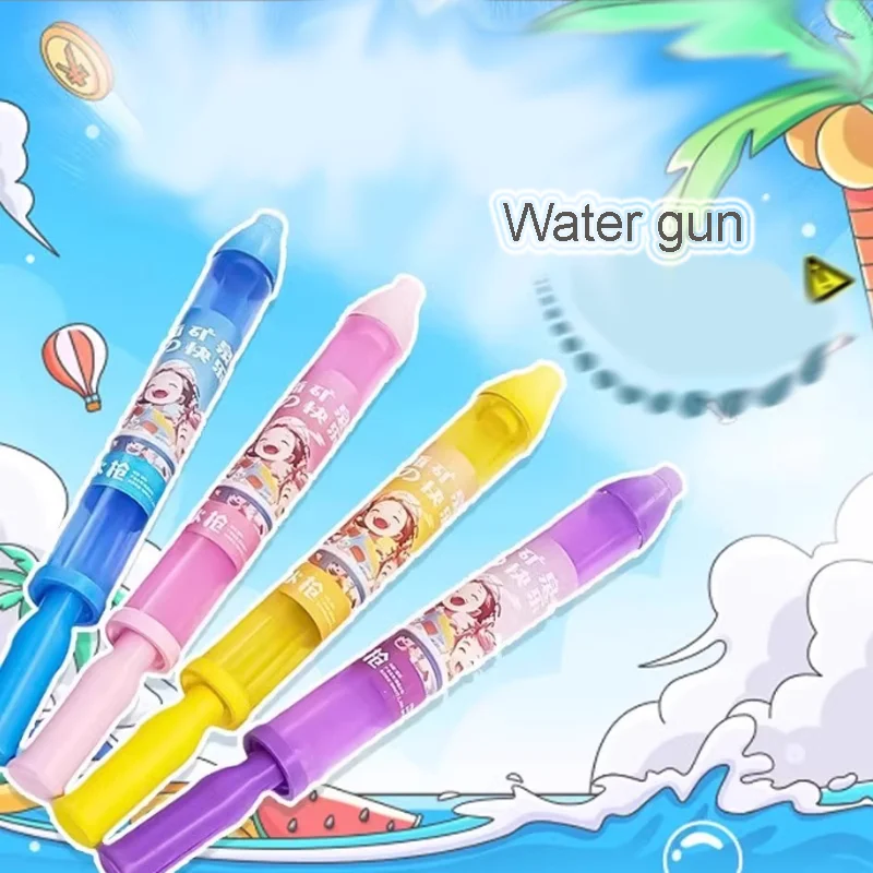

Fireworks Spray Water Pull-Back Water Gun Outdoor Splash Games for Pool Lawn Activities Kids Summer Interactive Water Spray Toys