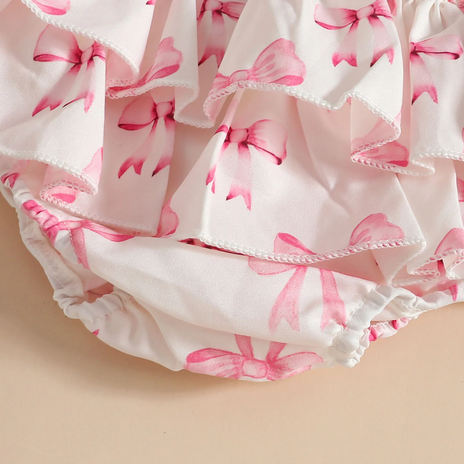 طفلة حلوة الزي مجموعة طويلة الأكمام لطيف Bowknot مطبوعة ارتداءها تكدرت تنورة هيرباند الجوارب أربع قطع مجموعة ropa de bebé