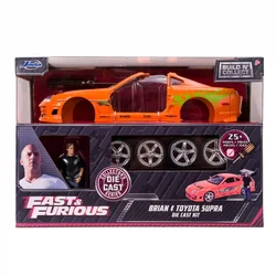 Jada 1:24 Brian’s 1995 Toyota Supra Die Cast Kit Car Toy Diecast  Metal