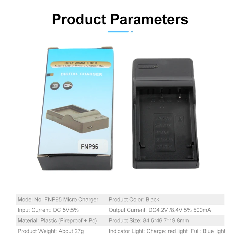 20 teile/lose usb ladegerät FNP-95 NP-95 für fujifilm f30 f31fd x100 X-S1 real 3d w1 x70 x100t kamera batterie np95