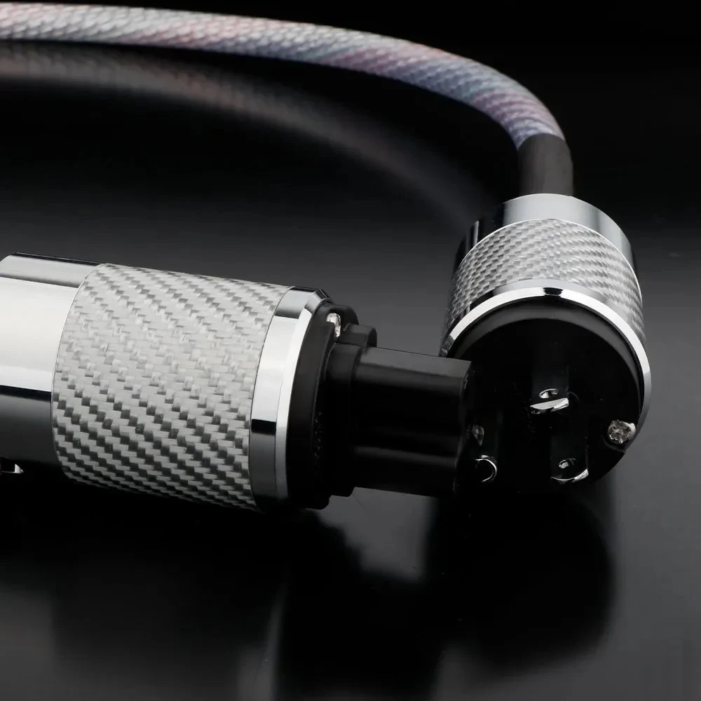 Hi-End Power Cord 9cores OCC Silver Plated US/EU version Amplifier CD Player ,Power Wire ,Schuko power plug for audio