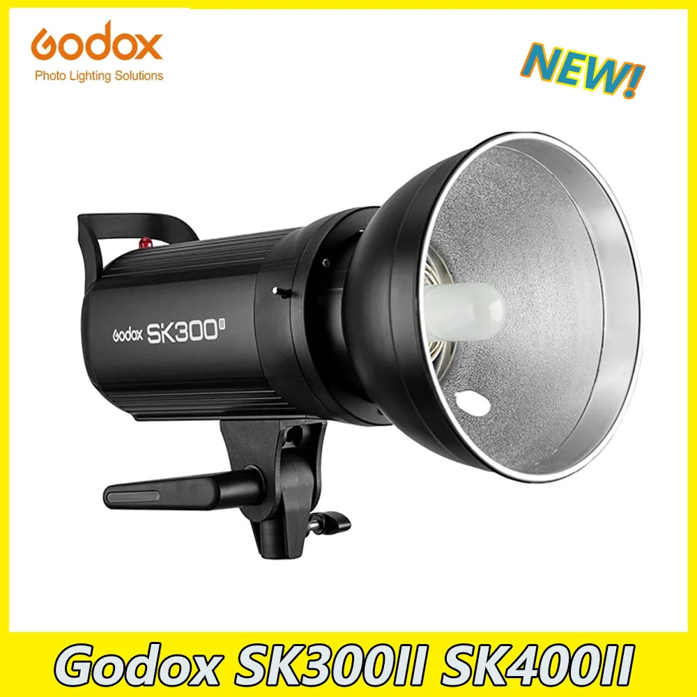 

Профессиональная компактная студийная вспышка Godox SK300II 300Ws SK400II 400Ws 2,4G X для студийной фотосъемки