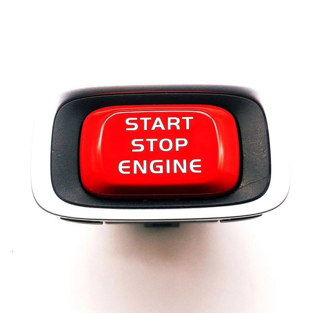 Car Ignition Switch Button Cover Decorative Sticker For Volvo V40 V60 XC60 S60L S80L Auto Interior Refitting Accessory Styling