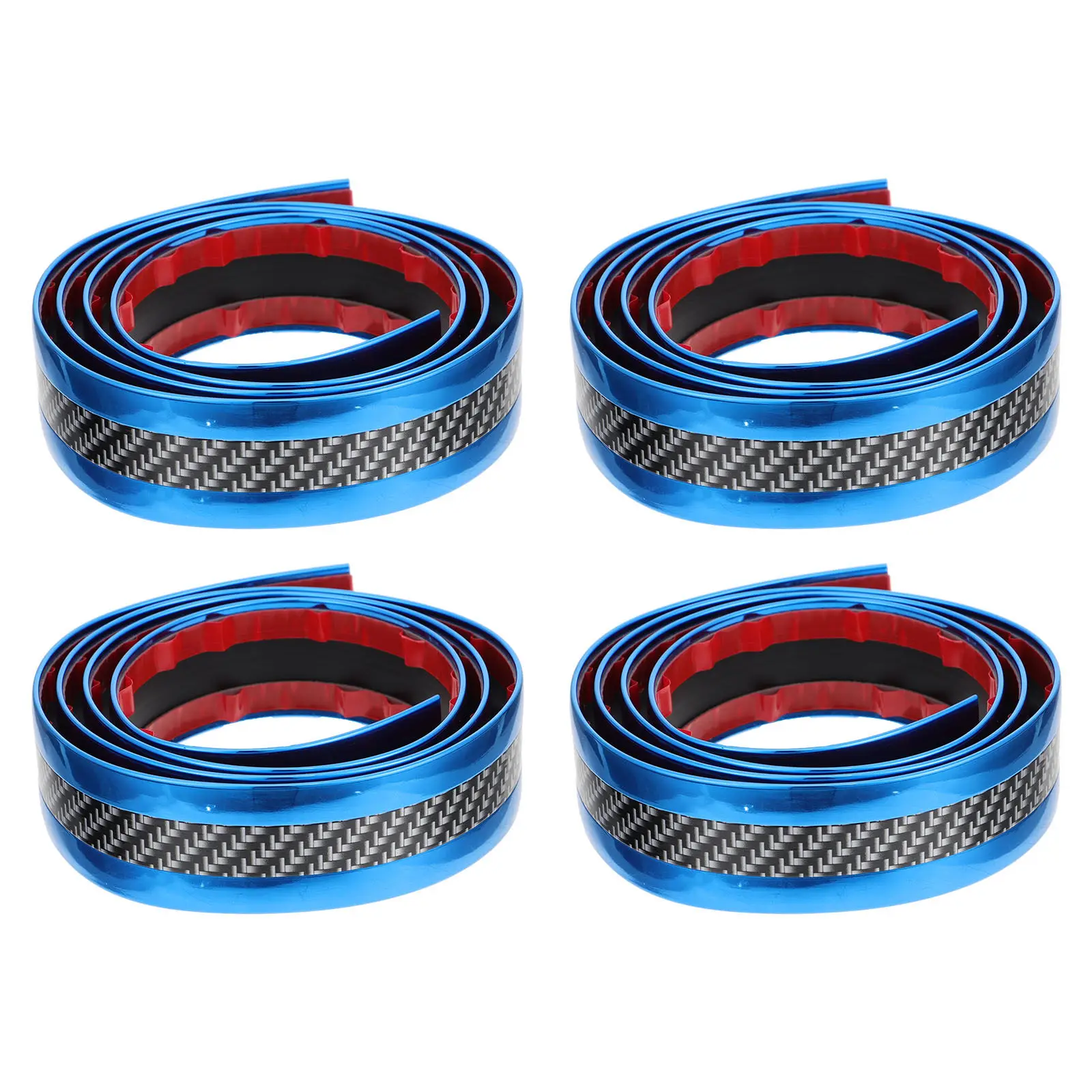 

4pcs Car Threshold Strip Door Sill Protector Anti-Scratch Wear Resistant Protection Guard For Vehicle Entry Decor Styling