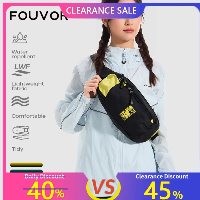 

Fouvor Large Women Fanny Pack 2025 Trend Nylon Casual Sports Waist Packs Waterproof Teenage Youth Fashion Crossbody Bags 3003-04