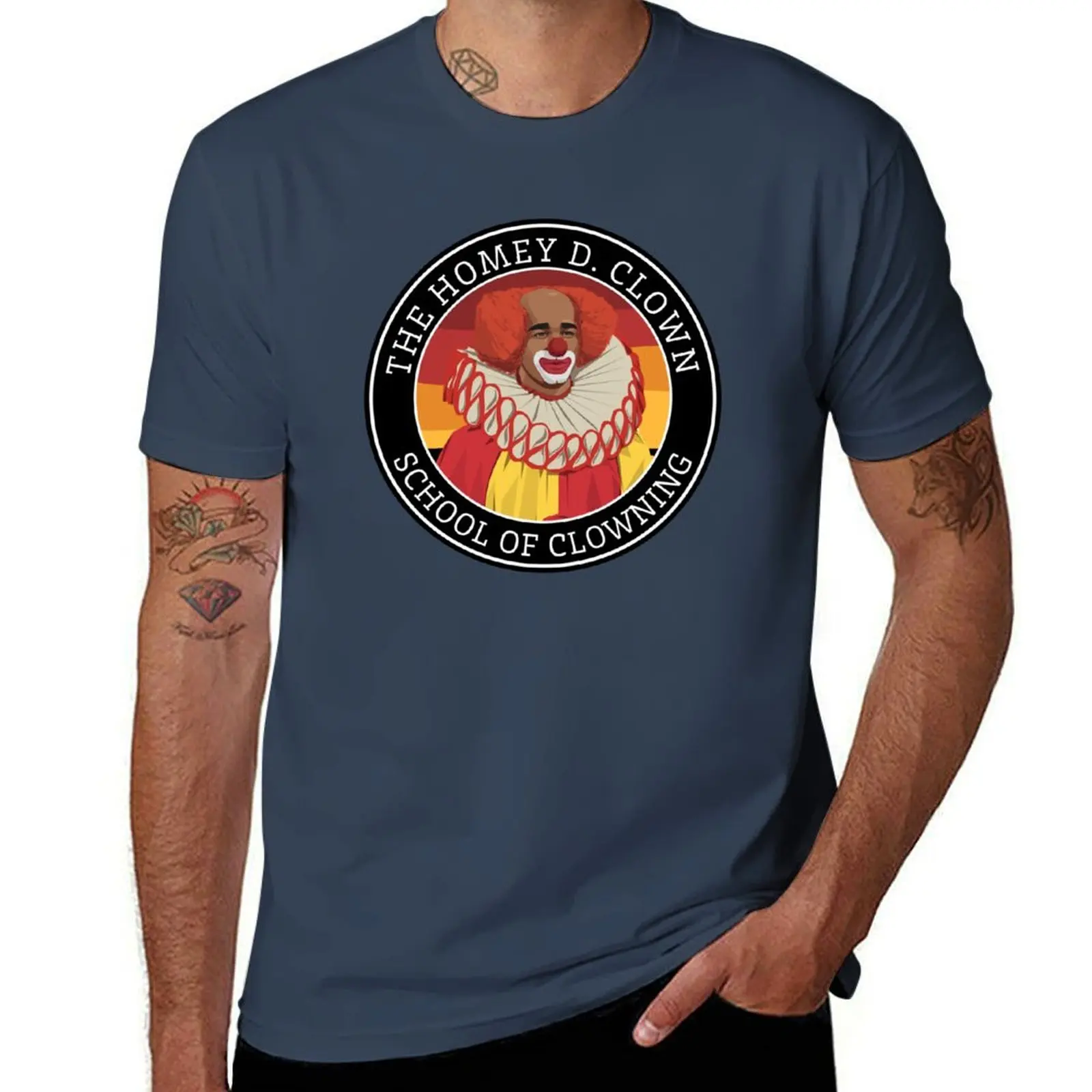 

The Homey D. Clown School of Clowning T-Shirt t shirt for man t shirts for man graphic vintage t shirts cotton 100% T-Shirt