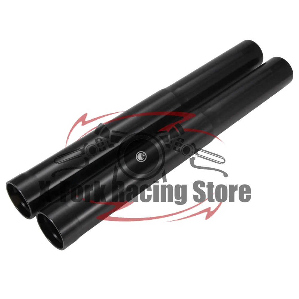 

Black/Gold Front Fork Outer Tubes Pipes For Harley Davidson Fat Bob FXFBS 114 505mm Shock Absorber Fork Suspension Outer Leg Bar