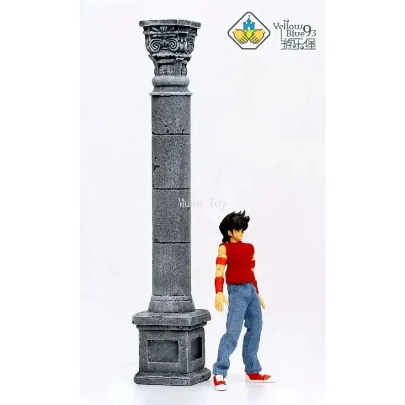 Newest Roman Saint Seiya Myth Cloth Model Sanctuary Nordic God Warrior Athena Sea Palace Resin Scene Platform Figure in Stock