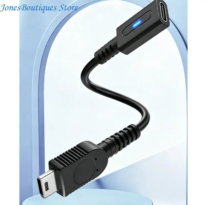 USB C To Game Consoles Adapter Cord Vintaged Gaming Device Charging Wire 10Cm W8KE