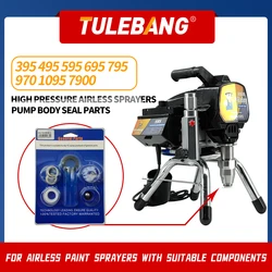 แรงดันสูง airless Paint sprayers 395 495 595 695 700 795 850 998 1095 7900 8900 960 970 ซีลอะไหล่ซ่อม