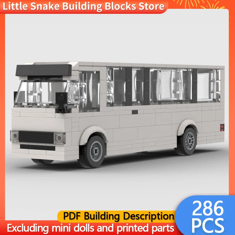 Speed Racing Car Model MOC Building Bricks Classic Midibus Modular Technology Gifts Holiday Assemble Children Toys Suit