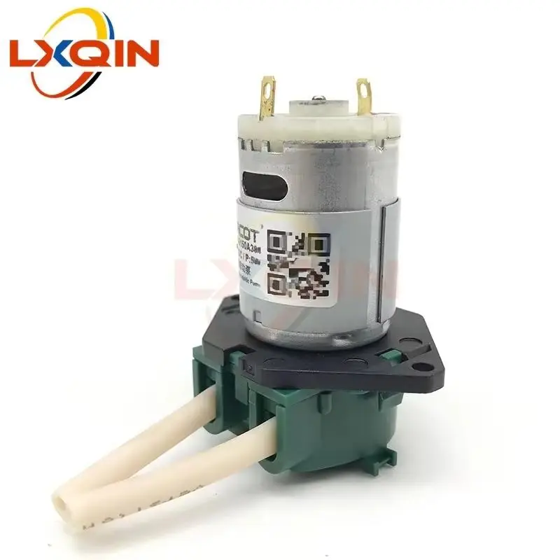 LXQIN 1pcs Solvent /UV Printer Peristaltic Pump 24V DC Ink Pump 30-100ml/min for Tianjet Gongzheng XP600 I3200 4720 Print Head