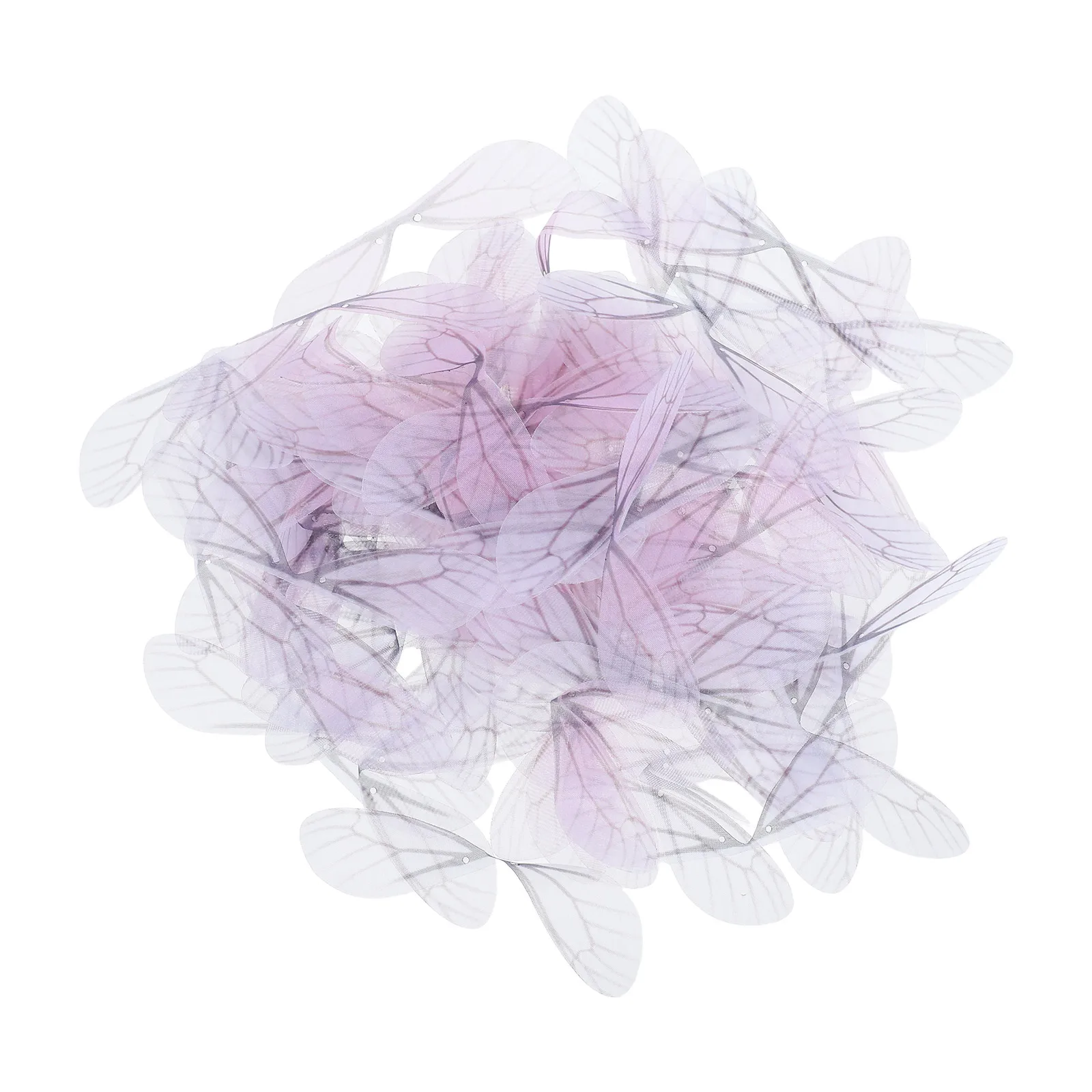 

100Pcs Dragonfly Wing Charms for DIY Earring Jewellery Making Lightweight Nature Inspired Pendants Decoration Craft Supplies