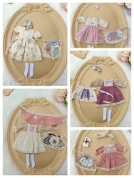 New Blythe Doll clothes casual skirte dress cute handmade OB22 OB24 AZONE Blythe Doll Accessories Dress blythe clothing