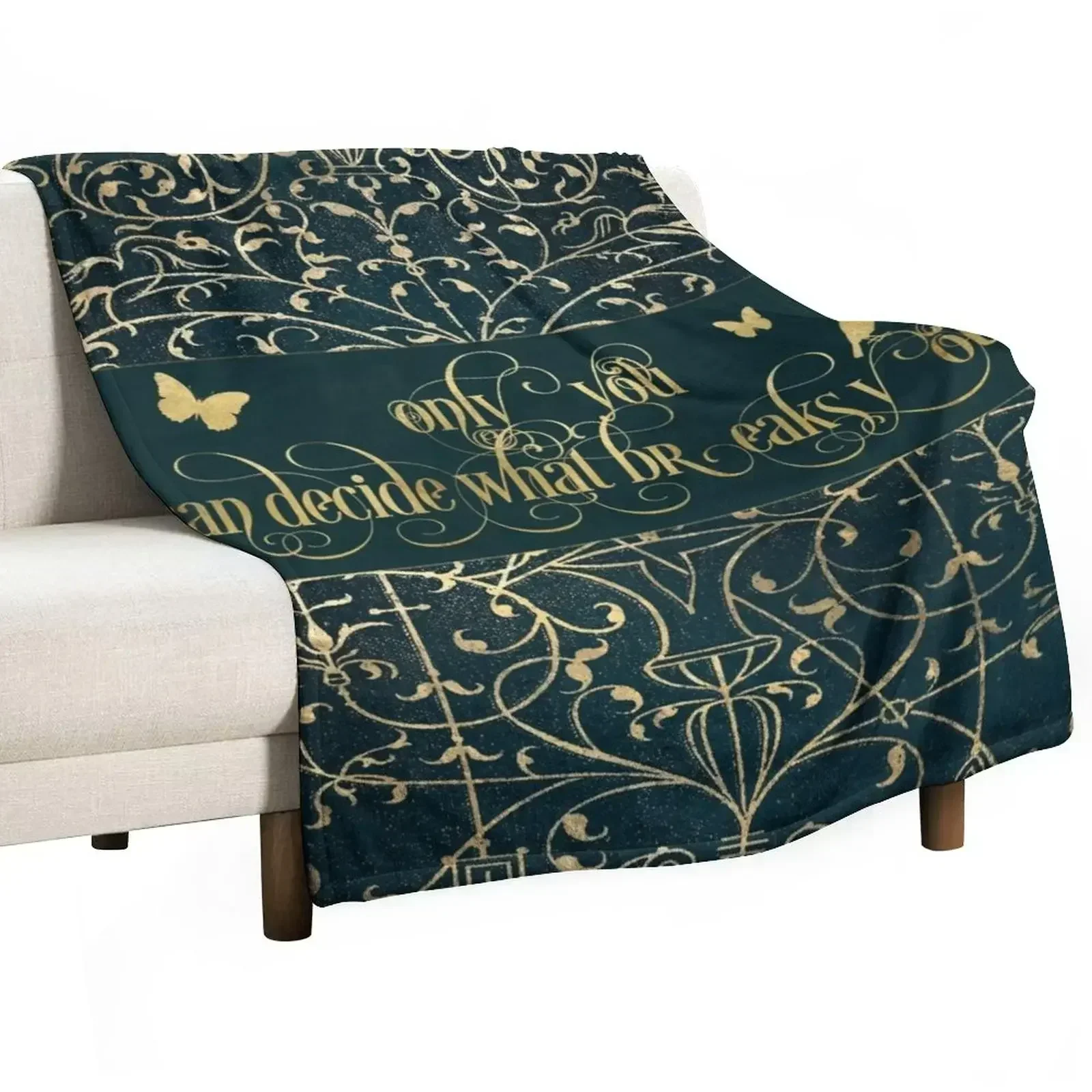 A Court Of Thorns And Roses Throw Blanket Cozy Light Blanket for Travel Camping Picnic