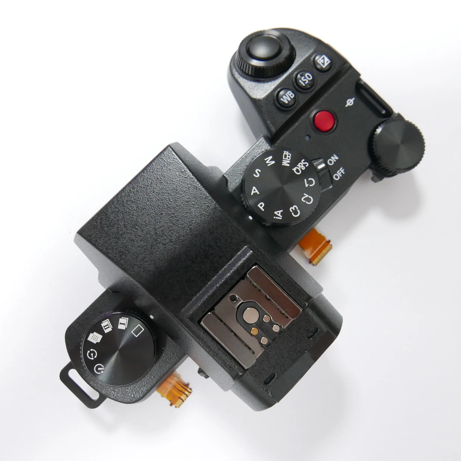 Repair Parts For Panasonic Lumix S5M2 DC-S5M2 Top Cover Top Cover Unit Mode Function Dial