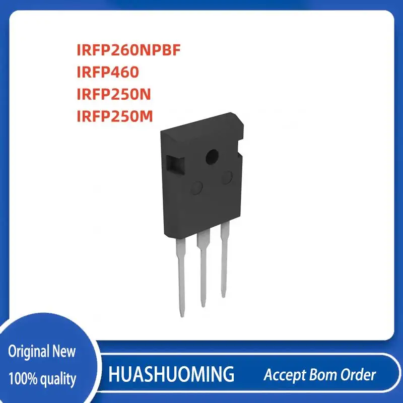 20Pcs/Lot   IRFP260NPBF IRFP260N  50A 200V   IRFP460 IRFP460PBF IRFP460A IRFP460LC IRFP250 IRFP250N IRFP250M  200V/30A  TO-247