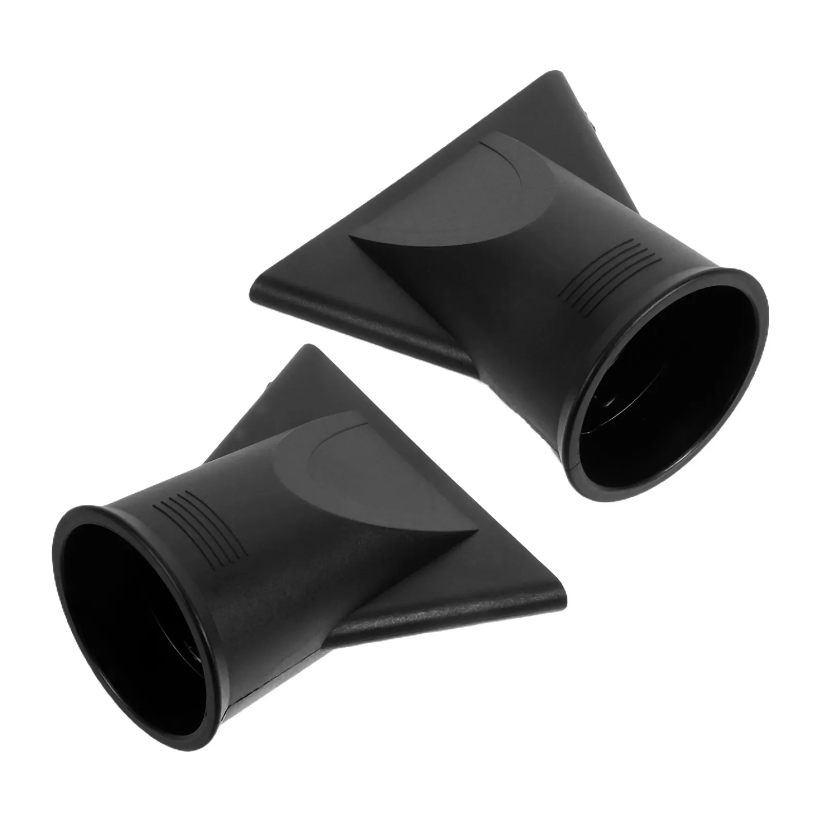 2Pcs Flat Hair Dryer Concentrator Nozzle Blow Nozzle Attachment Universal Fit for Salon Quality Blowout Root Lift Anti Frizz