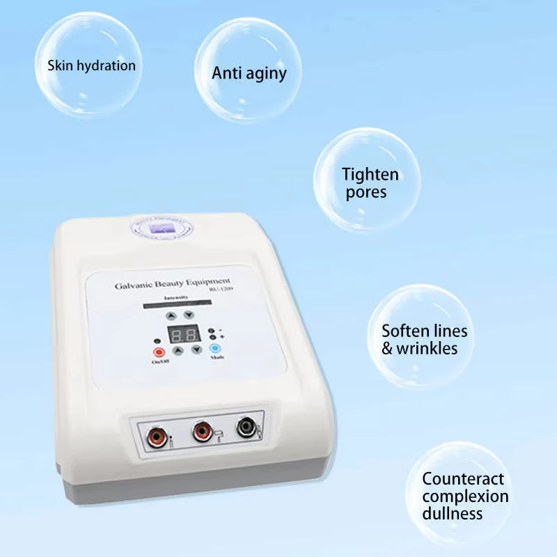 جهاز كلفاني جديد للوجه مكركرنت مضاد للشيخوخة وإزالة التجاعيد أفضل آلة Electroporator لمدلك العناية بالجمال #3