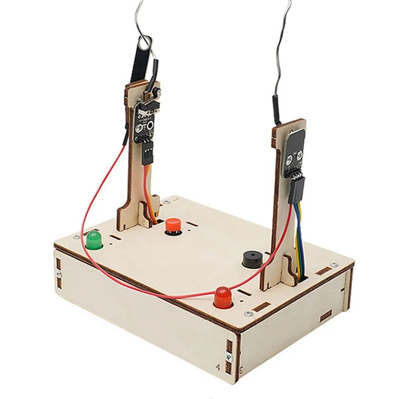 

AS96-DIY Crossfire Handmade Small Production Material Kit Fun Interactive STEAM Education Experiment Model Easy To Use 14.7X11.2