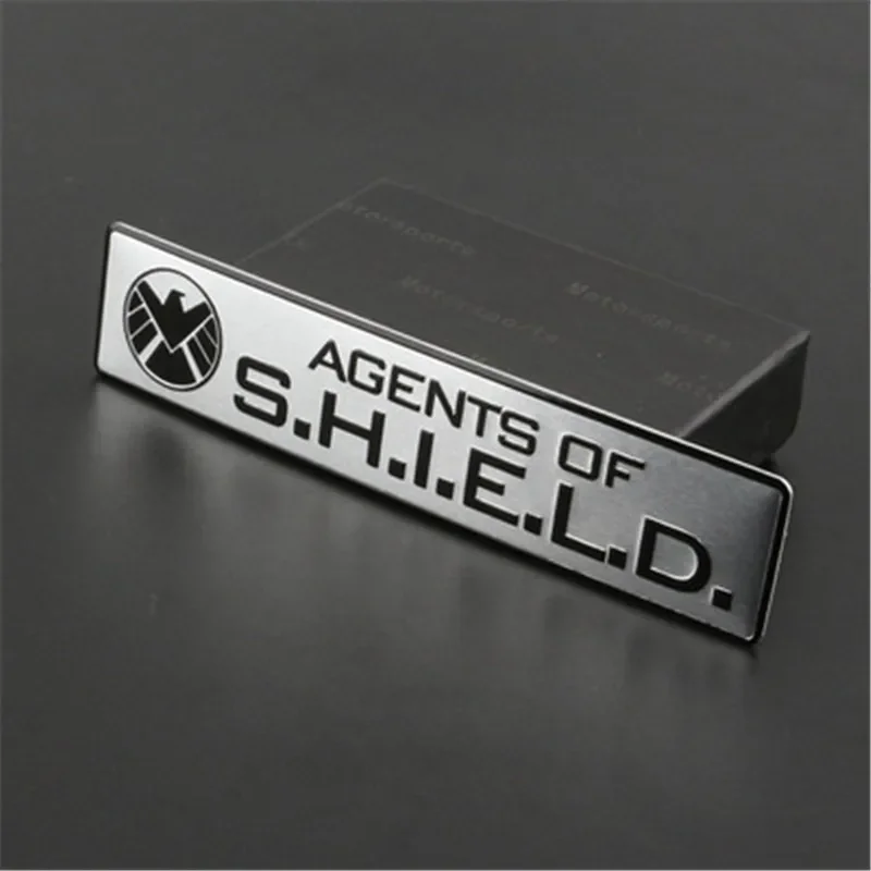 Car Sticker Trail Rated for AGENTS OF SHIELD Emblem Badge for Motorcycle The Eagle Logo Auto Accessories Styling for Ford Jeep