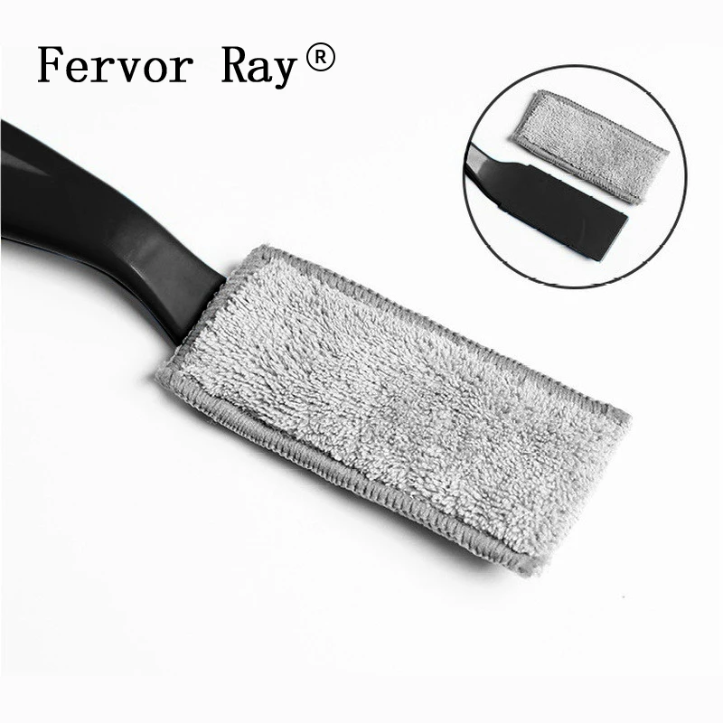 Car Vent Cleaning Soft Brush Car Interior Cleaning Tool For Toyota TRD GR Sport Scion RAV4 Avensis Auris Camry Yaris Levin Reiz