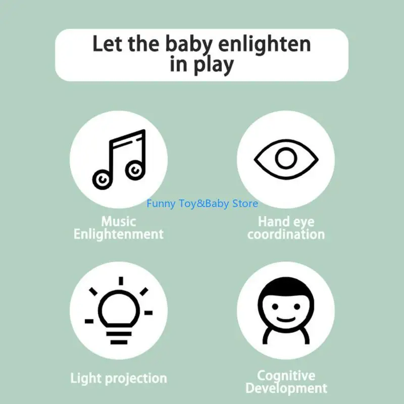 C90B Children Music & Light Computer Toy Onlightment Подарок раннего образования для детей