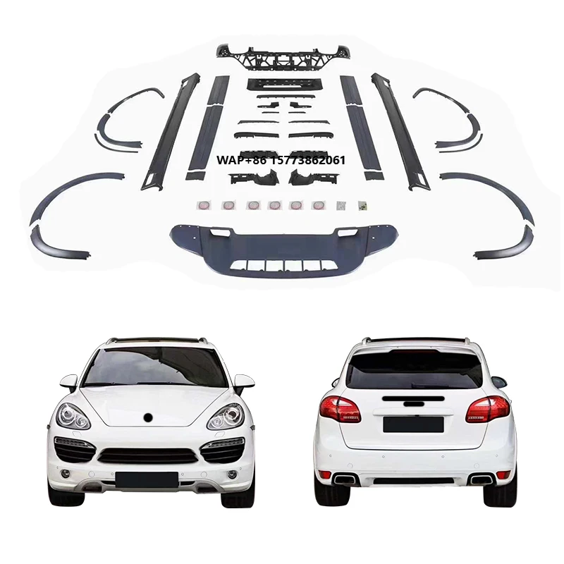 

2011-2014 New Condition GTS Upgrade Front Lip Rear Lip Door Panel Wheel Arch Bumper Modif for Por PAG Cayenne
