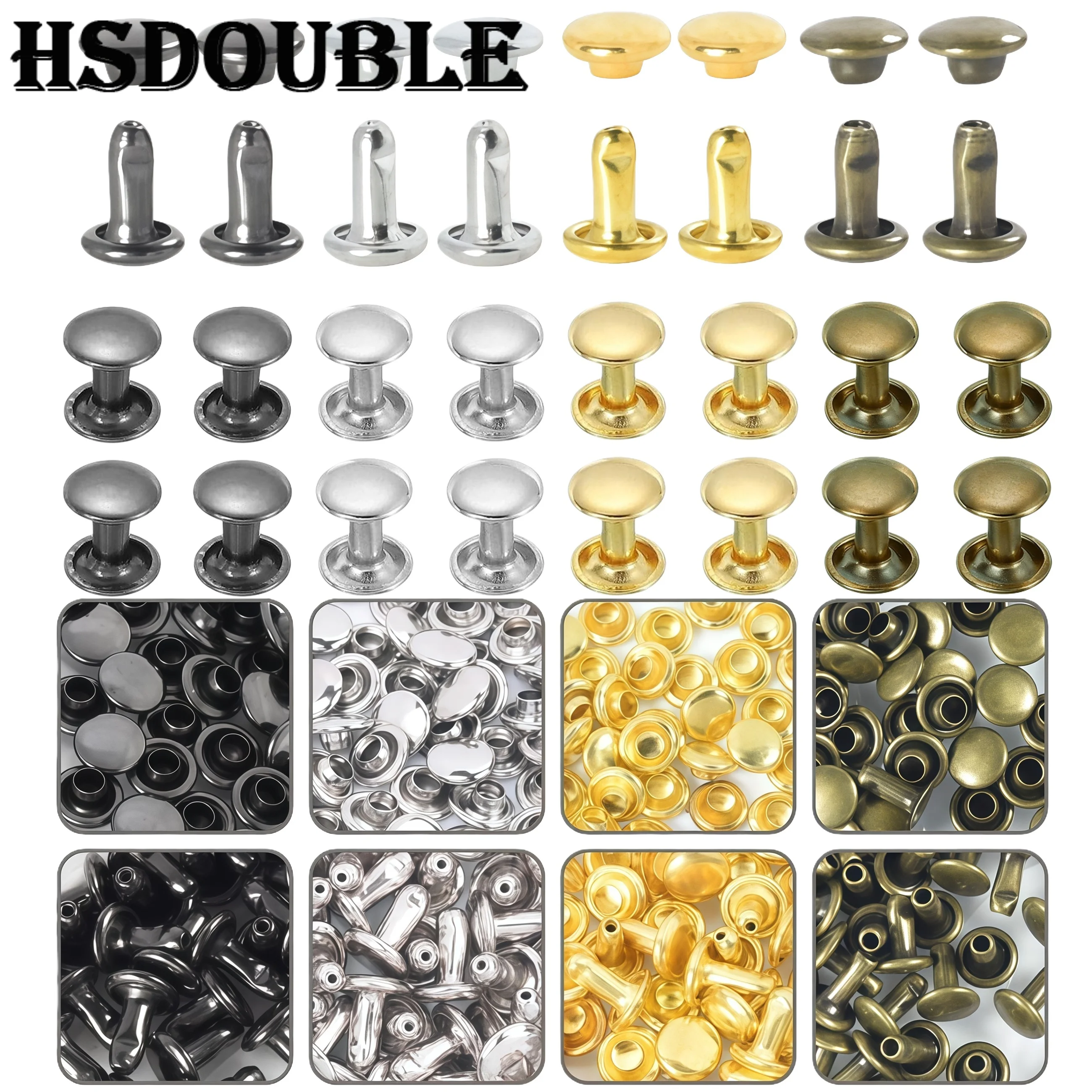 �y�Z�[�����z100�Z�b�g 5-12mm �������_�u���L���b�v�ی^���x�b�g �X�^�b�h �Փ˖h�~�l�C�� �X�p�C�N ���b�N ���U�[ �N���t�g �C �o�b�O �x���g �ߗ� �u���X���b�g DIY