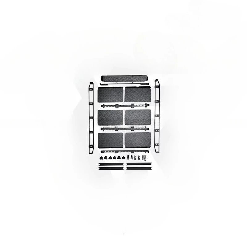 Short Luggage Rack With Ladder Auto Accessories Car Parts Cargo Carrier Roof Boxes Holder