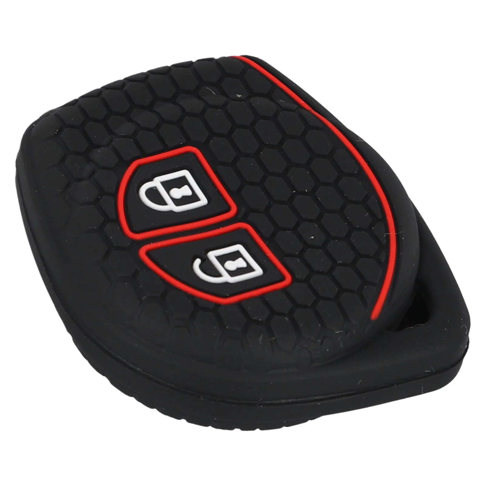 2PCS 2 Button Car Remote Key Cover Case For Suzuki Swift Ignis For Vitara For Liana Silicone Car Key Case