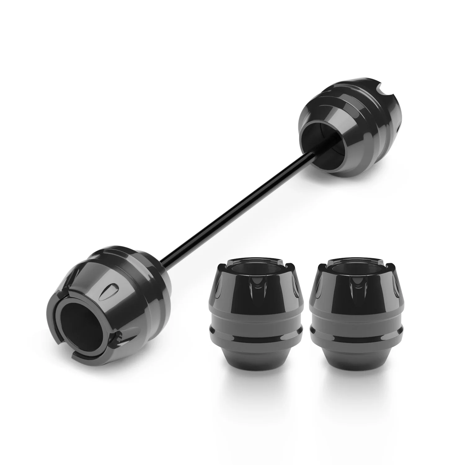NEW 675SR-R Rear & Front Axle Fork Crash Sliders Cap Pad For 675SRR 675srr 2024-2025 Motorcycle Wheel Falling Protector