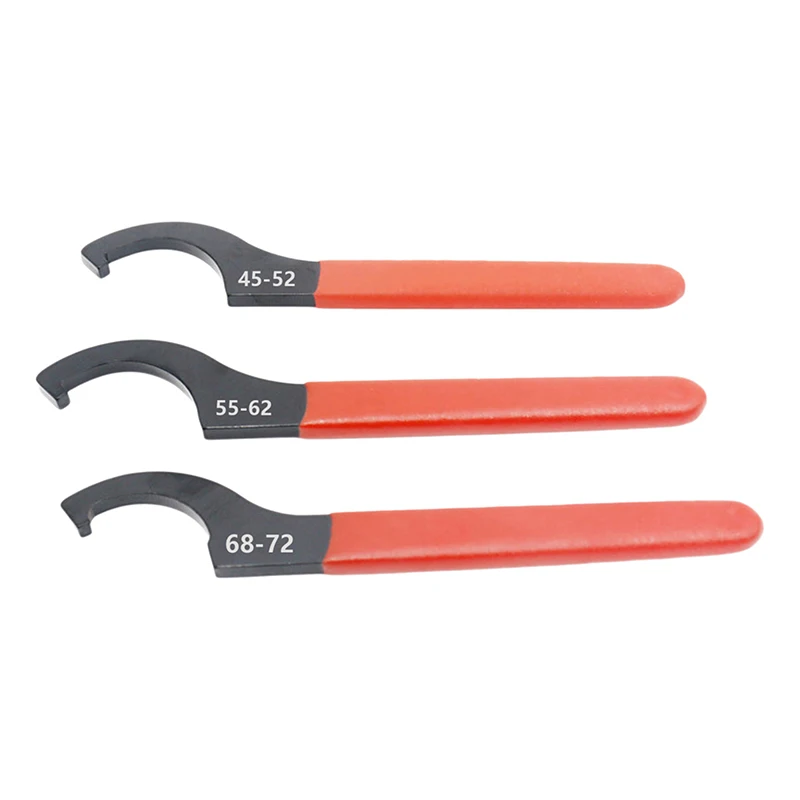 1PC Comfort Grip Hook Wrench Spanner 1 Piece 18-72mm Tool holding Top Treatment For Round Nut C Type