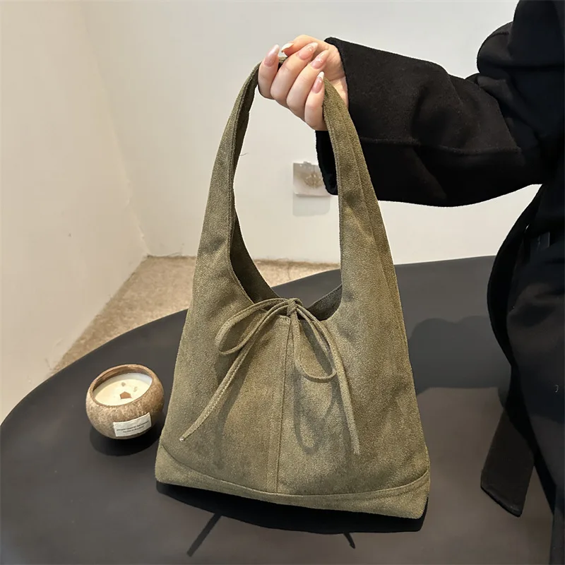 

Vintage Shoulder Bag Versatile Women'S Bucket Bag Large Capacity Handbag Comfortable Fashion Underarm Bag For Office Outdoor