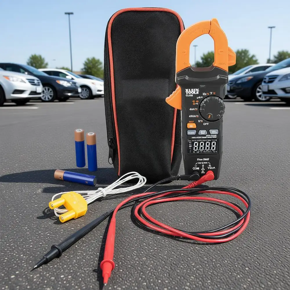 AC/DC Digital Clamp Meter, Auto-Ranging, 400 Amp, NCVT Tester, Hi-Viz LCD Display, TRMS, Continuity Resi, Temperature and More