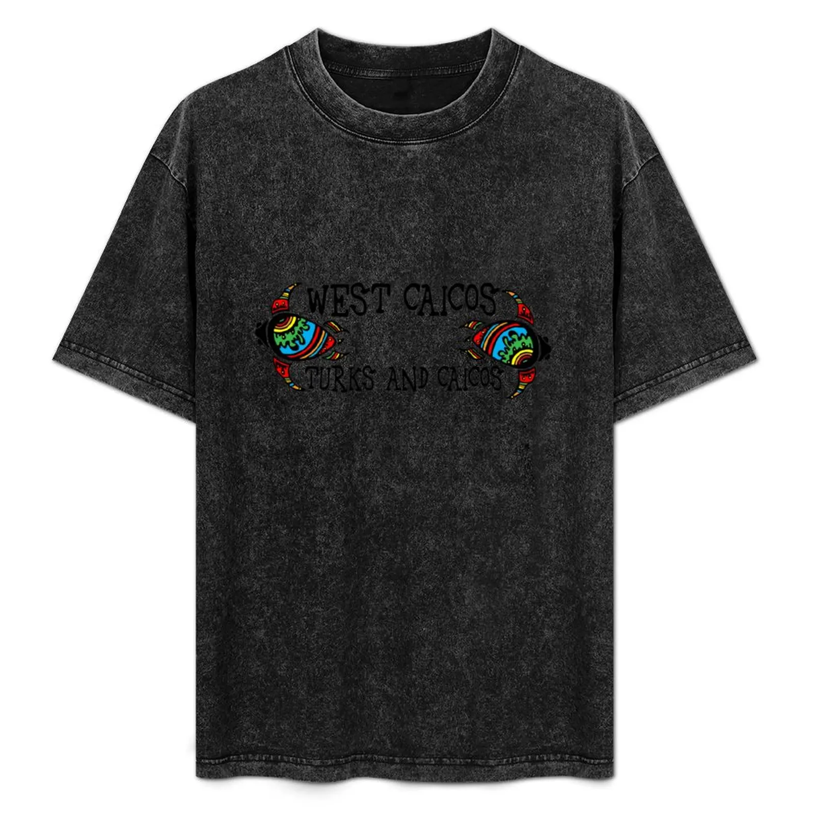 Turks and Caicos turtles - West caicos T-Shirt funny costumes customizeds mens clothing