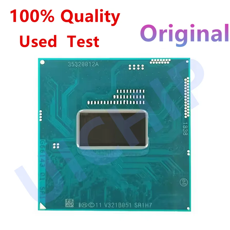 Original Core I7-4600M i7 4600M SR1H7 2.9GHz Dual-core four-threaded CPU Processor 4M 37W Socket G3 / rPGA946B