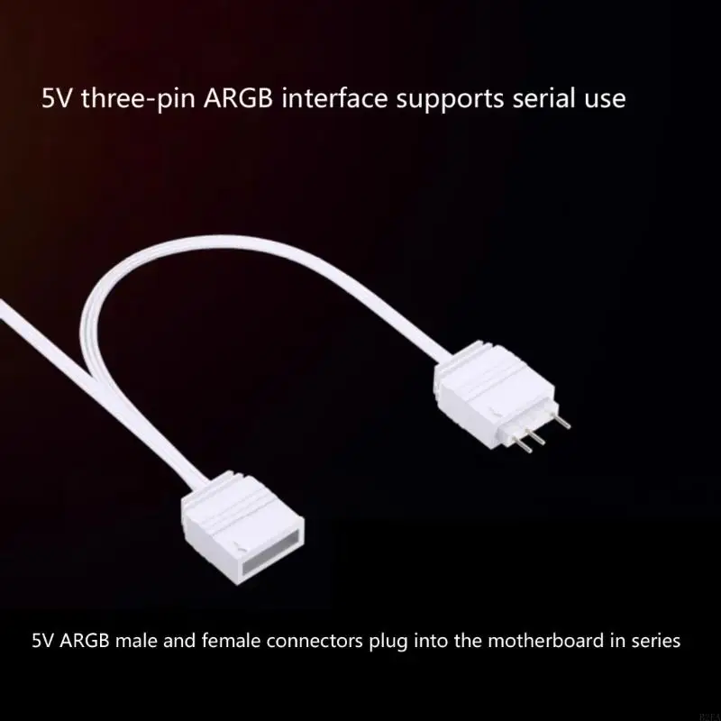 Porta della scheda grafica in plastica in plastica in alluminio B2EA Argb Illuminated Brackets 5V 3Pin Syncs Compatible Toolless