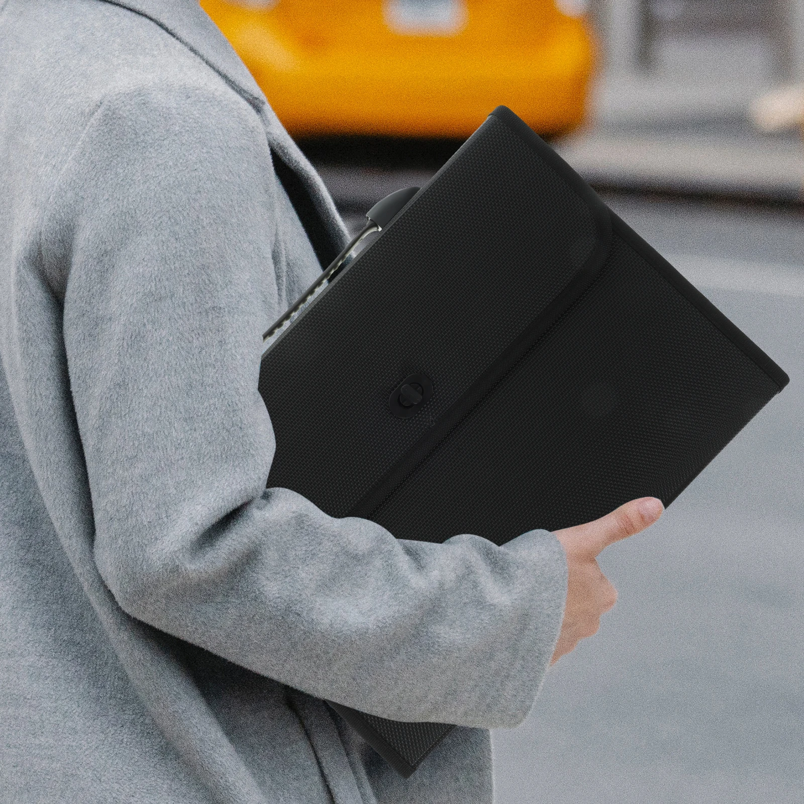 1 Set File Folder Multi-Layer Expanding Document Organizer Folder Office Paper Storage Receipt Holder Portable File Organizer