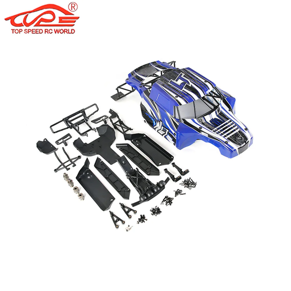 

Upgrade Body Shell Conversion with Roll Cage Kit for 1/5 Scale Rc Car Gas Hpi Rofun Rovan KM Baja 5B Modified WLT Truck Parts