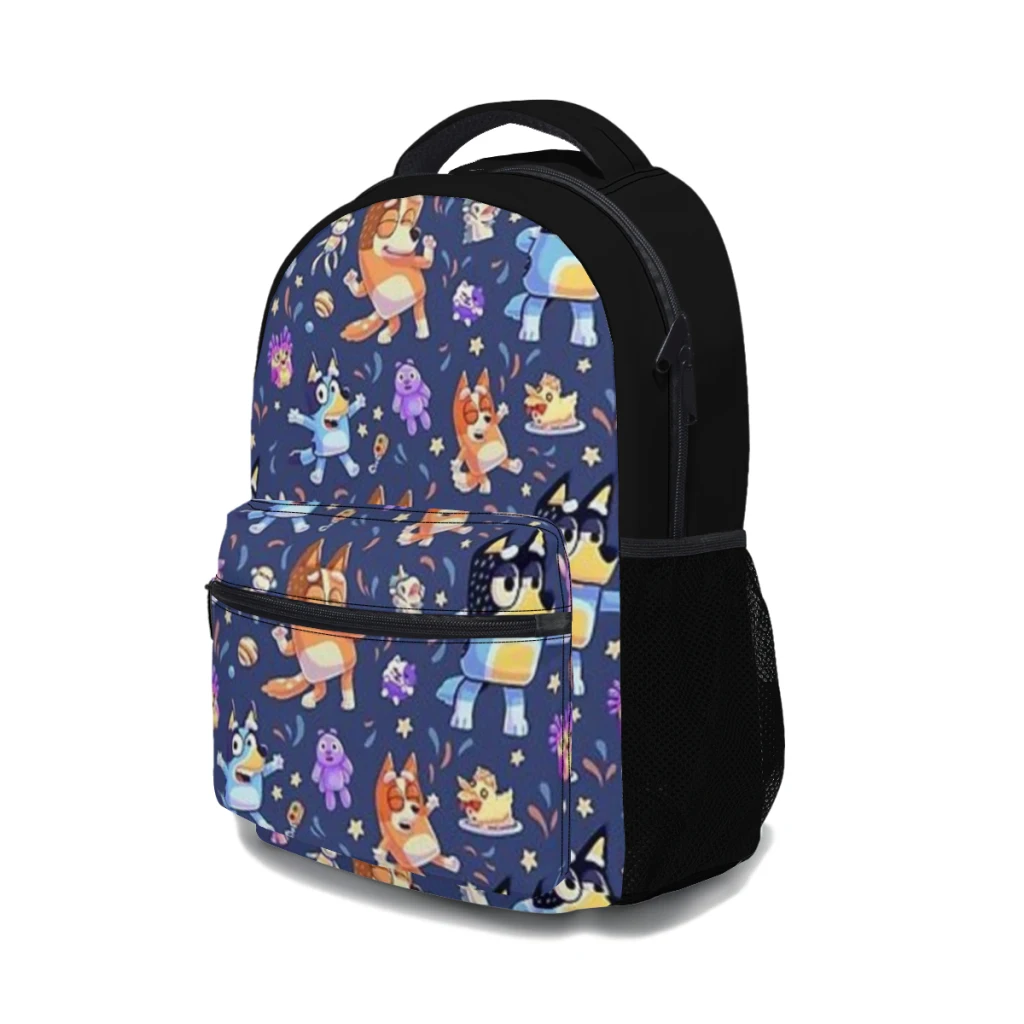 Dance Mode Bingo Bandit Chilli Heeler Neue Mode junge Hohe Kapazität Wasserdichte College Rucksack Mädchen Laptop Schule Taschen 17 zoll