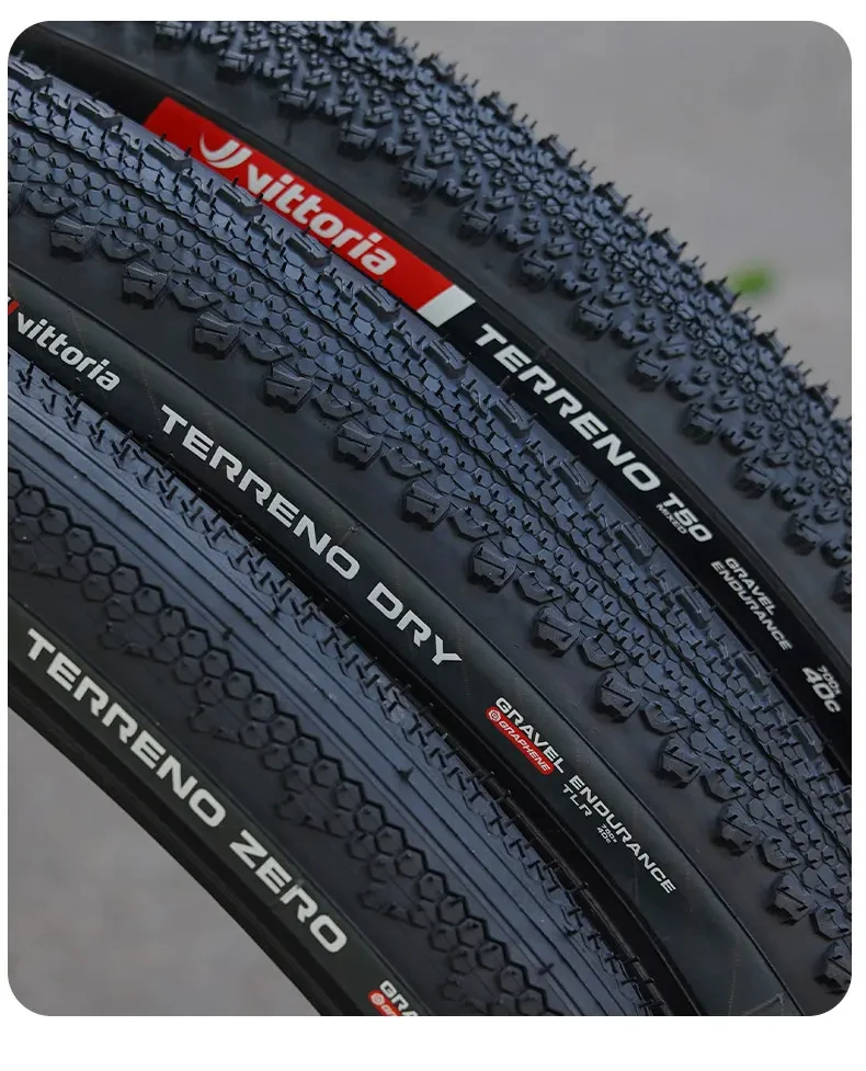 Vittoria TERRENO Mixed Gravel Endurance Fahrradreifen 700x40C Tubeless Gravel-Reifen für Geschwindigkeit & Leistung auf Hartem und Gemischtem Gelände – Detail 15