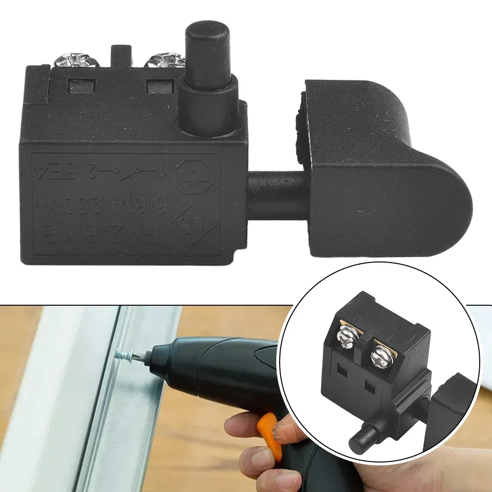 250V/6A Adjustable Speed Control Switch Trigger Button Switch For Electric Drill Planer Power Tools Switch Electric Drill Switch