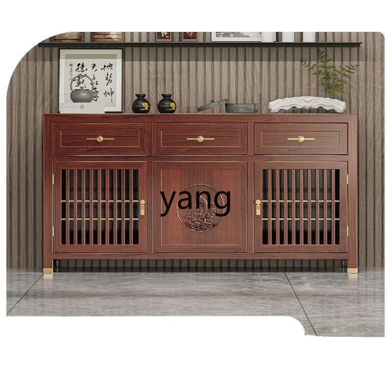 CX new Chinese solid wood safe box storage hidden large capacity family fingerprint password anti-theft