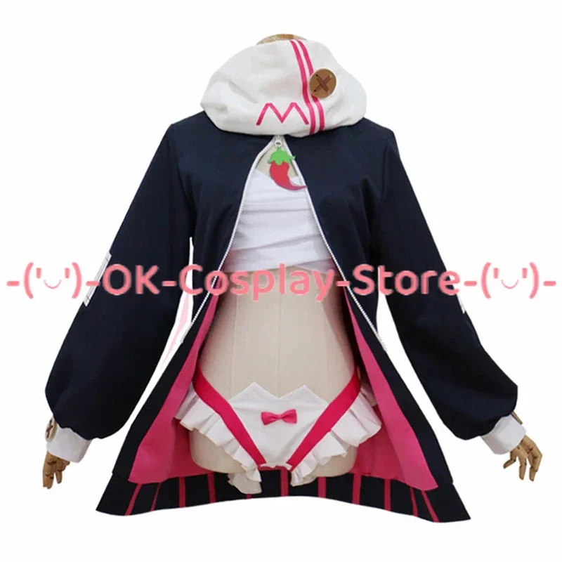 Anime YouTuber VTuber Kagura Nana Cosplay Traje para Mulheres, Sexy Maid Uniformes, Fofos de Halloween, Natal, Custom Made