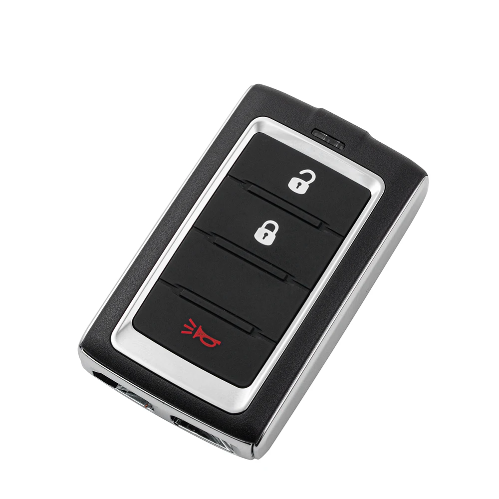 

Car Emergency Key Shell Key case Cover 3 4 5 6 Button Smart Key Casing Replacement Key Shell for 2021-23 Jeep Grand Cherokee