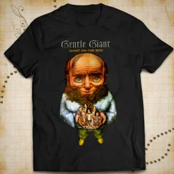 Gentle Giant on the Box Rock Music Cotton shirt Gary Green Vintage long or short sleeves